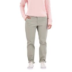 Dockers Damen Hose Weekend Chino Slim, Forest Fog, 33 Extra Lang von Dockers