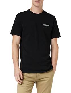 Dockers Herren Logo Tee T Shirt, Black + Stencil, XL EU von Dockers