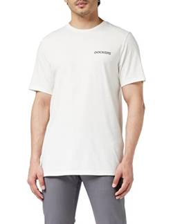 Dockers Herren Logo Tee T Shirt, Stencil Paper White, XXL EU von Dockers