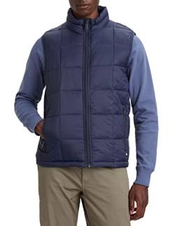 Dockers Herren Nylon Lightweight Quilted Vest, NAVY BLAZER, L EU von Dockers