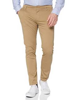 Dockers Herren Smart Supreme Flex Alpha Skinny - Wonderknit Hose, Braun (C00086 New British Khaki 0000), 32W / 32L EU von Dockers