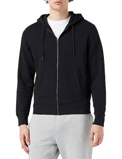 Dockers Herren Sport Full Zip Hoodie Sweatshirt, Beautiful Black, L EU von Dockers