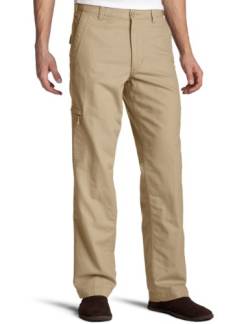 Dockers Men's Comfort Cargo D3 Classic-Fit Flat-Front Pant, Desert Sand, 38W x 32L von Dockers