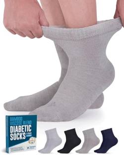 Doctor's Select DSDiabeticSocks-M-Blk/Gr/Bei/Nav von Doctor's Select