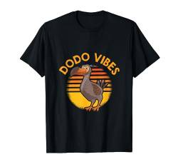 Retro Dodo Mauritius Vogel Dronte Spruch T-Shirt von Dodo Vogel Designs