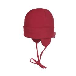 Döll Unisex Baby Bindemütze Jersey Strickmütze, Rot (Chinese Red 2000), (Herstellergröße: 41) von Döll