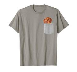 Dog in Your Pocket Vizsla T-Shirt von Dog in Your Pocket