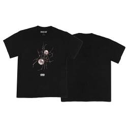 Doja Cat Offizielles The Scarlet Tour Merch Album T-Shirt, Schwarz, XL von Doja Cat