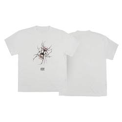 Doja Cat Offizielles The Scarlet Tour Merch Album T-Shirt, Weiss/opulenter Garten, L von Doja Cat