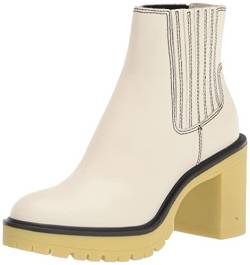 Dolce Vita Damen Caster H2o Fashion Boot, Weiß/Grün Leder H2o, 37.5 EU von Dolce Vita