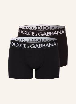 Dolce & Gabbana 2er-Pack Boxershorts schwarz von Dolce & Gabbana