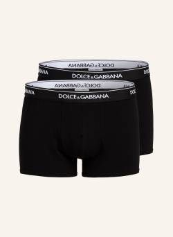 Dolce & Gabbana 2er-Pack Boxershorts schwarz von Dolce & Gabbana