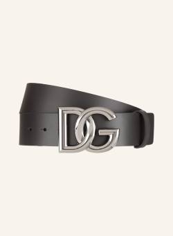 Dolce & Gabbana Ledergürtel schwarz von Dolce & Gabbana