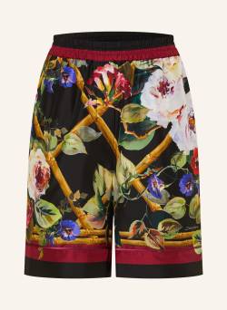 Dolce & Gabbana Seidenshorts schwarz von Dolce & Gabbana