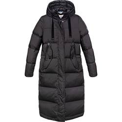 Dolomite Damen Abrigo WS 76 Fitzroy Coat, Black, L von Dolomite
