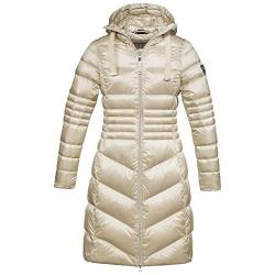 Dolomite Damen Corvara Satin Parka, Willow White, L von Dolomite