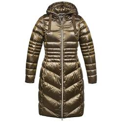 Dolomite Damen WS CORVARA Satin Parka, Caramel Brown, L von Dolomite