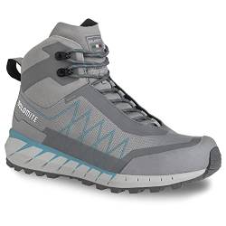 Dolomite Damen Ws Croda Nera Hi GTX Stiefel Bootsschuh, Aluminium, Grau, Capri Blau, 39.5 EU von Dolomite