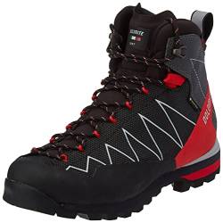 Dolomite Unisex Bota Crodarossa Pro GTX 2.0 Leichtathletik-Schuh, schwarz/rot (Black Fiery Red), 44 EU von Dolomite