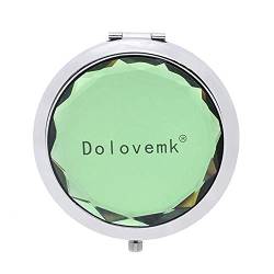 Dolovemk Faltbarer Make-up-Spiegel, kleiner tragbarer Taschenspiegel, doppelseitiger Kosmetikspiegel von Dolovemk