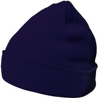 DonDon Beanie Mütze Beanie (Packung, 1-St) Wintermütze, klassisches Design, mit Krempe von DonDon