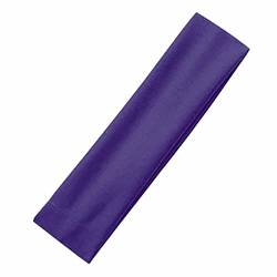 Damen Elastisch Yoga Headbands,Baumwolle Sports Haarband,Einfarbige Haarbänder Damen, rutschfest Stirnband Damen Weiches Hairwarp Haarreife für Sport Laufen Exercise Gym (Lila, Einheitsgröße) von DonDown