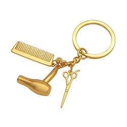 DonJordi Schlüsselanhänger Friseur (gold) von DonJordi