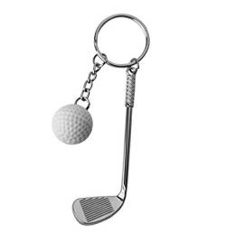 DonJordi Schlüsselanhänger Golfschläger mit Golfball - Das Geschenk für alle Golfspieler - Tolle Geschenkideen für Golfer von DonJordi