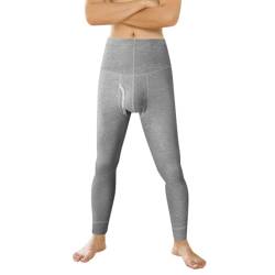 DondPO Thermo Leggings Herren, Leicht Lange Baumwolle Skiunterwäsche Thermounterwäsche Weich Elastisch Funktionsunterwäsche Funktionshose Unterhose Warme Winter Unterwäsche Thermounterhose von DondPO