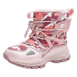 Winterstiefel Kinder, Wasserdicht Kinder 33 Winterschuhe Snow Boots Warm Jungen Gefüttert Winterboots Winterstiefel Schneestiefel Madchen Winter Rutschfeste Schneeschuhe Babyschuhe von DondPO