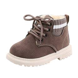 Winterstiefel Mädchen 23, Gefüttert Winter 31 Snowboots Babyschuhe Madchen Wasserdicht Jungen Schneeschuhe Schneestiefel Winterboots Warm Kinder Rutschfeste Winterstiefel Winterschuhe von DondPO