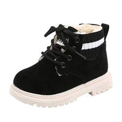 Winterstiefel Mädchen 29, Kinder Jungen Gefüttert Schneeschuhe Schneestiefel Warm Madchen Winter Winterboots Snowboots Winterstiefel 35 Rutschfeste Wasserdicht Winterschuhe Stiefel von DondPO