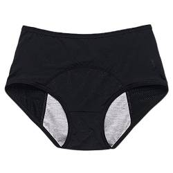 Donubiiu Bedry - Bequeme & Diskrete Auslaufsichere Panties, Auslaufsichere Unterwäsche Damen (Schwarz,XX-Large) von Donubiiu