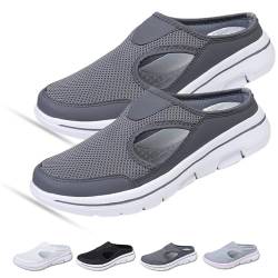 Donubiiu Footstep Pro - ergonorrnische Komfort-Schuhe, Artvive Orthopädische Schuhe, Orthopädische Komfortschuhe Für Frauen, Bequeme Schuhe Zur Für Damen Herren (grau-A,39 EU) von Donubiiu