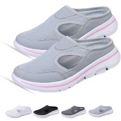 Donubiiu Footstep Pro - ergonorrnische Komfort-Schuhe, Artvive Orthopädische Schuhe, Orthopädische Komfortschuhe Für Frauen, Bequeme Schuhe Zur Für Damen Herren (grau-B,41 EU) von Donubiiu