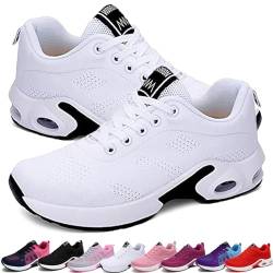 Donubiiu Orthoback Schuhe Damen, OrthopäDische Schuhe Damen, Orthoshoes Cloudwalk Pro-Ergonomischer Schmerzlinderungs-Schuh (38 EU,Weiß) von Donubiiu