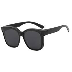 Donubiiu Universelle Modelle von kurzsichtigen Sonnenbrillen,Universal Models of Myopic Sunglasses UV400 Protection Lenses (Glossy Black) von Donubiiu