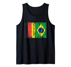 Deutschland und Brasilien Deutsch Brasilianische Flaggen Tank Top von Doppelte Staatsbürgerschaft Kleidung und Geschenke