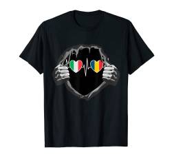 Italien und Rumänien Rumänische Fahne Flaggen T-Shirt von Doppelte Staatsbürgerschaft Kleidung und Geschenke