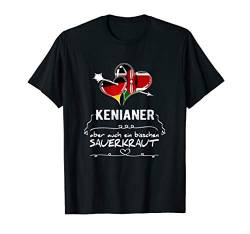 Deutschland und Kenia doppelte Staatsbürgerschaft T-Shirt von Doppelte Staatsbürgerschaft Lustige Integration