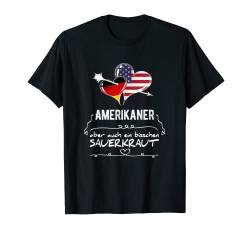 Deutschland und USA doppelte Staatsbürgerschaft T-Shirt von Doppelte Staatsbürgerschaft Lustige Integration