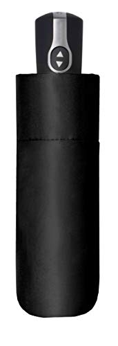 doppler Taschenschirm Carbonsteel Magic XS Black – Extrem robust – Windkanal getestet – Schwarz von Doppler