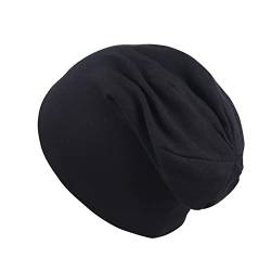 Doralie Jersey Beanie/Kindermütze/Mütze für Babys und Kleinkinder/Herbstmütze/Kinderbeanie 6-18 Monate (schwarz) von Doralie