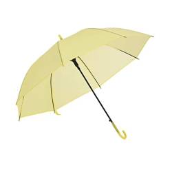 Doralie Regenschirm pastell für Jungen und Mädchen/Kinderregenschirm schlicht/Schirm für Kinder (gelb) von Doralie