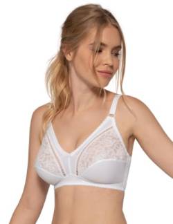 Dorina Damen Bügelloser Soft-BH Madeline D1209A, Einfarbig, Gr. 80D, Weiß (Weiß (White A00) A00) von Dorina