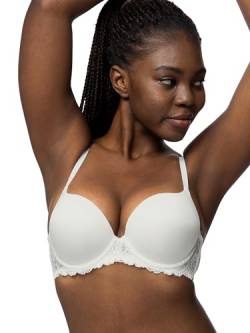 Dorina Damen Claire Push up BH, Elfenbein (Ivory A60), 75B EU von Dorina