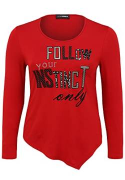 Doris Streich Langarmshirt Follow Your Instinct ONLY mit Glitzersteinen von Doris Streich