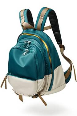 DORIS&JACKY Unisex Campus-Rucksack, großes Fassungsvermögen, Reisen, lässiger Tagesrucksack für Damen, Blau, Large, Lässiger Tagesrucksack von Doris&Jacky