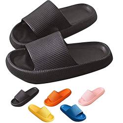 Cozislides Original, Hausschuhe Damen Herren Super Soft Eva Home Slippers Rutschfeste Dicke Sohle Schnell Trocknend Badesandalen Sandalen Indoor Hausschuhe Unisex-Hausschuhe Sommer Elegant Slides von Dorjuli