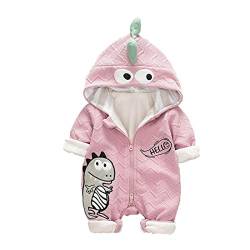 DorkasDE Baby Strampler Neugeborene Kleinkinder Strampleranzug Overall Cartoon Jumpsuit Babykleidung mit Doppelte Baumwolle Futter von DorkasDE